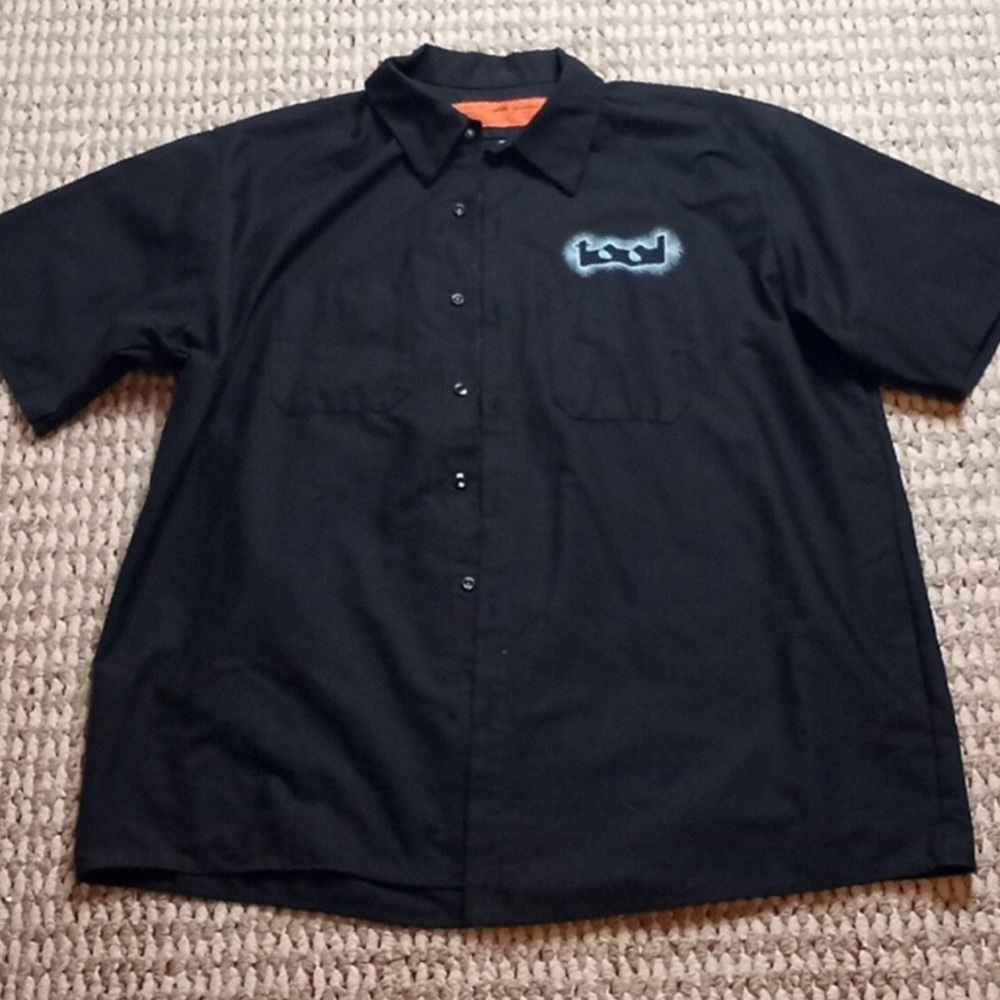 TOOL BAND BLACK NEW WORK SHIRT XXL “NERVE ENDINGS” 2001